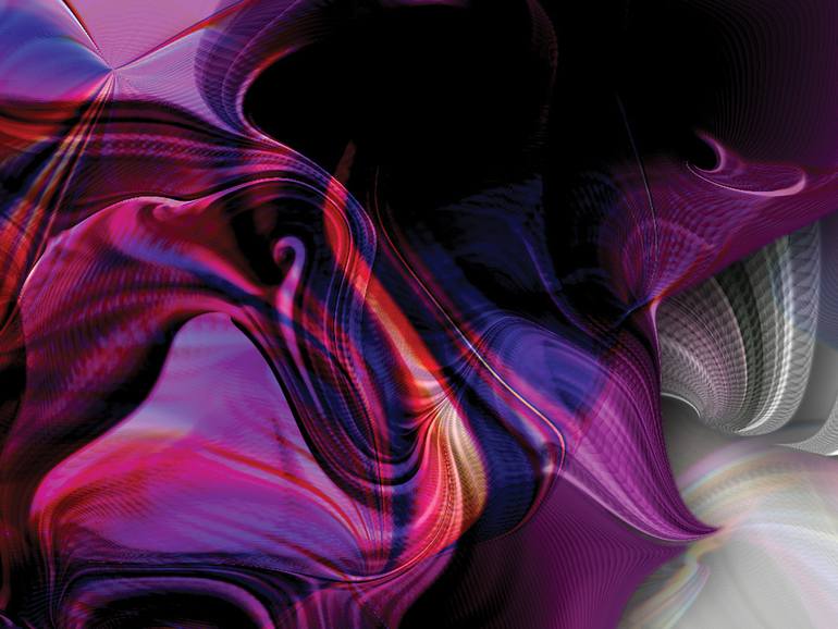Original Abstract Expressionism Abstract Digital by Javier Diaz