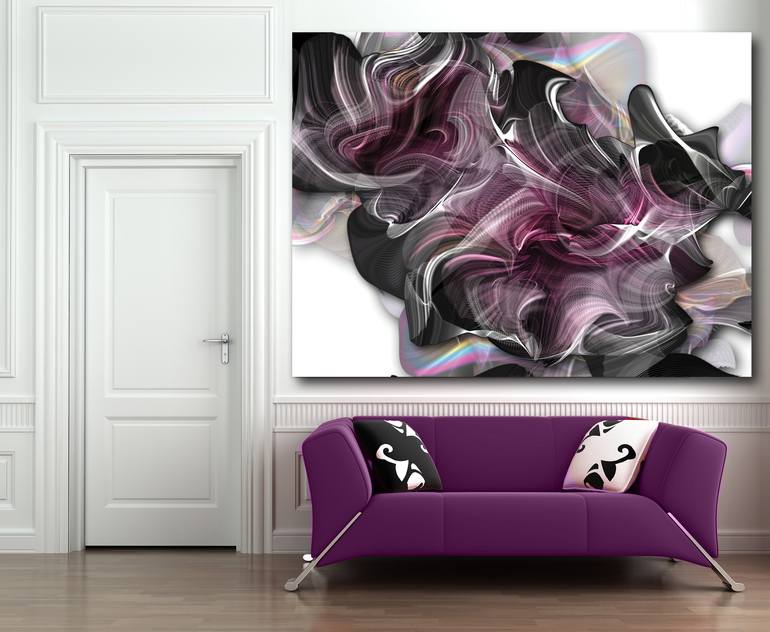 Original Expressionism Abstract Digital by Javier Diaz