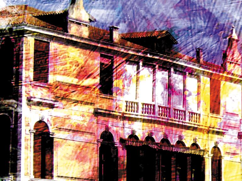 Original Figurative Cities Digital by Javier Diaz