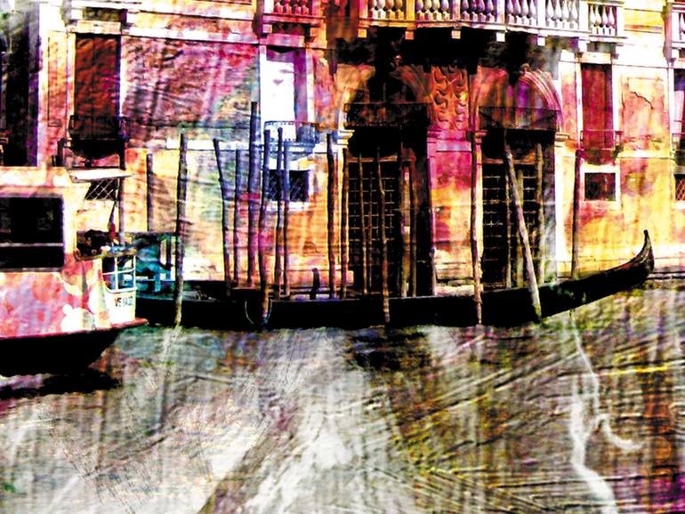 Original Figurative Cities Digital by Javier Diaz