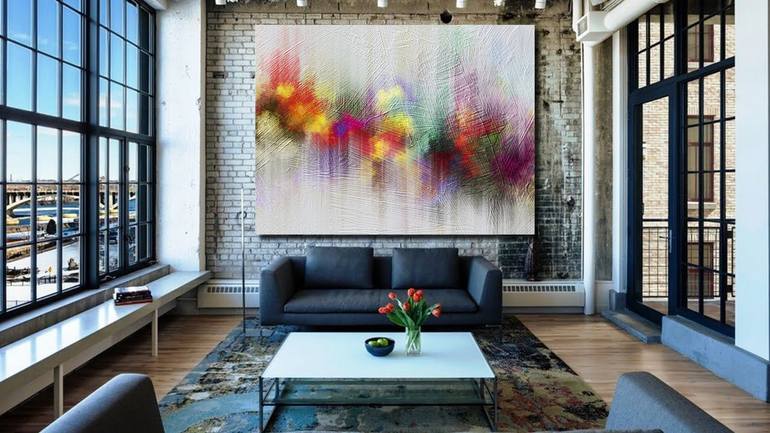 Original Expressionism Abstract Digital by Javier Diaz