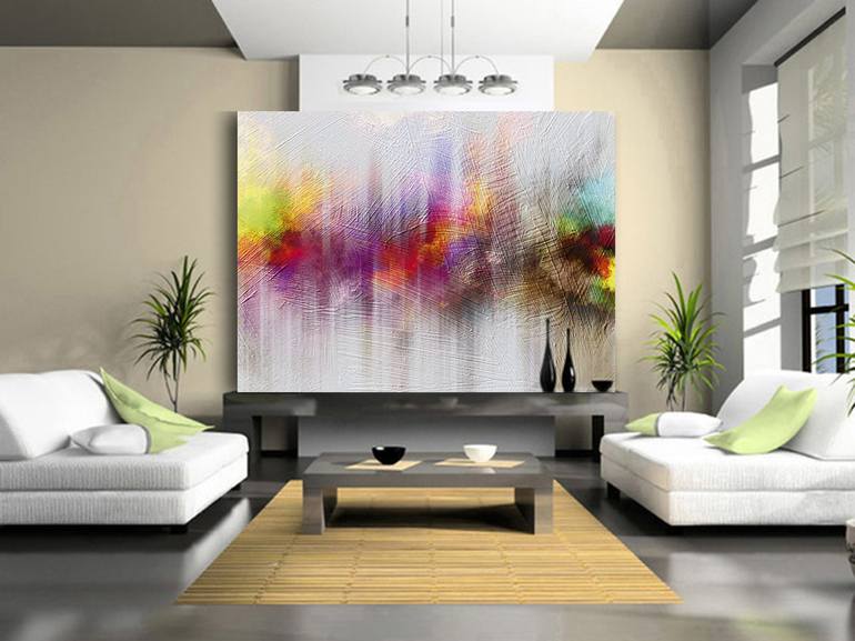 Original Abstract Expressionism Abstract Digital by Javier Diaz