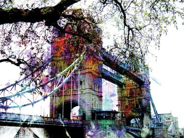 Maromas, puente de Londres/XL large original artwork thumb