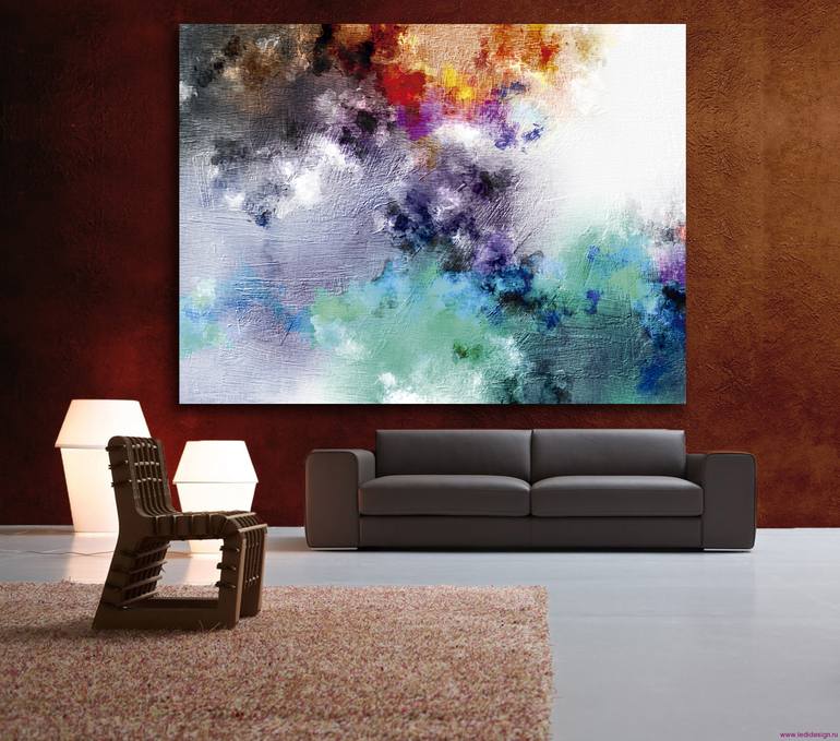 Original Abstract Expressionism Abstract Digital by Javier Diaz
