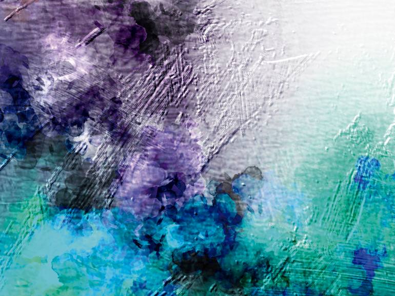 Original Abstract Expressionism Abstract Digital by Javier Diaz