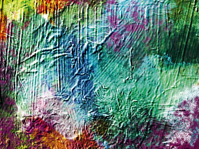 Original Abstract Expressionism Abstract Digital by Javier Diaz