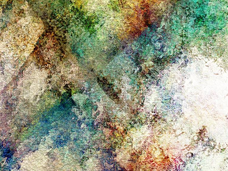 Original Abstract Expressionism Abstract Digital by Javier Diaz