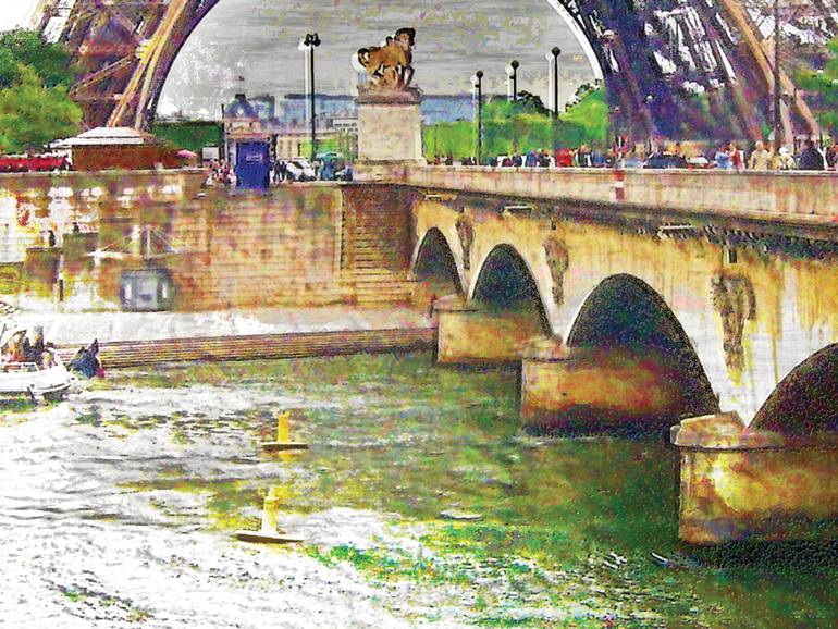 Original Figurative Cities Digital by Javier Diaz