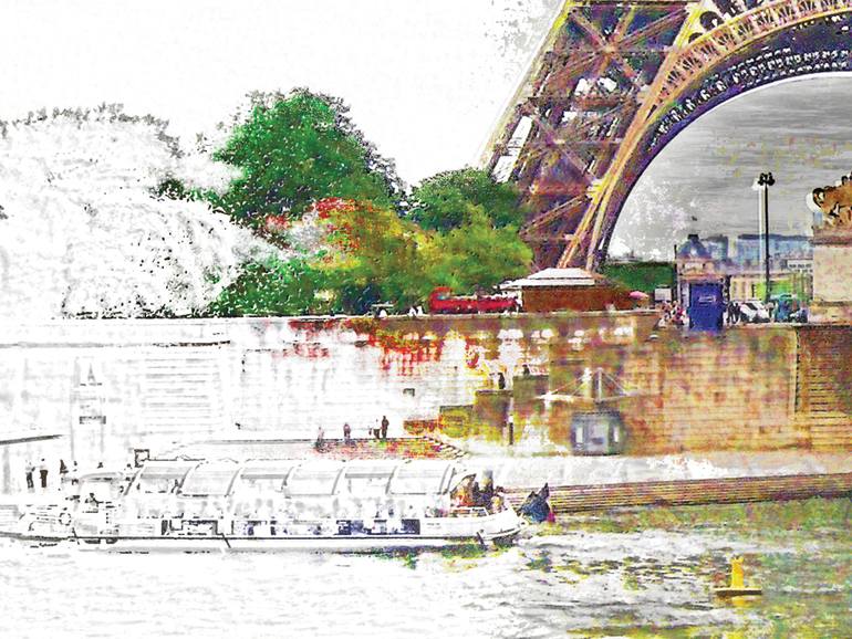 Original Figurative Cities Digital by Javier Diaz