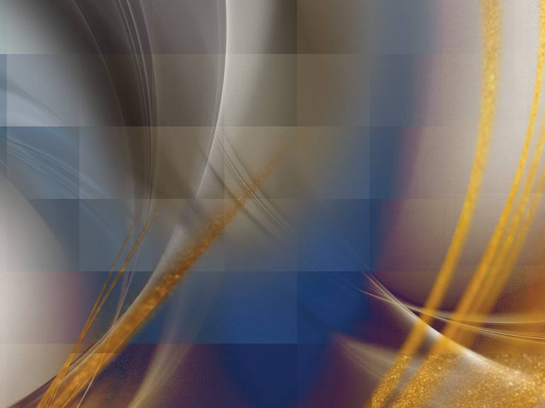 Original Illustration Abstract Digital by Javier Diaz