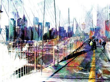 Print of Cities Digital by Javier Diaz