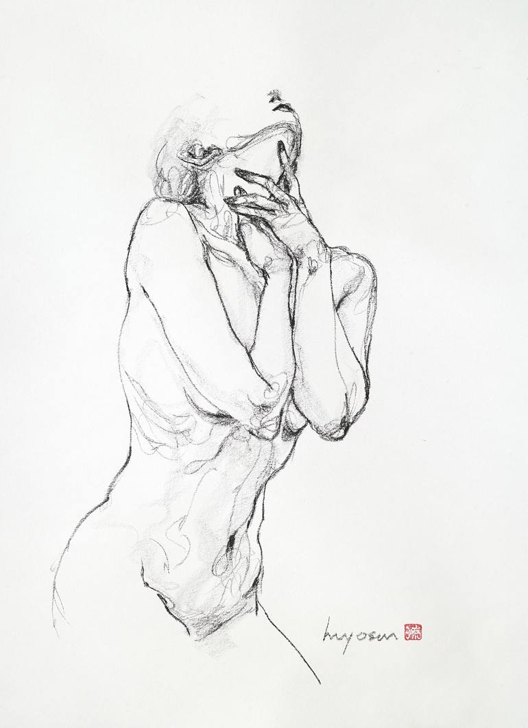 Print of Figurative Body Drawings by Hyoseon Park