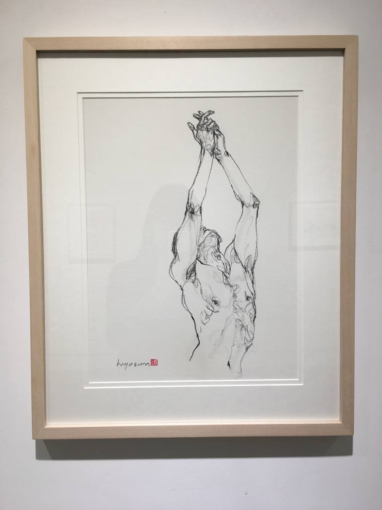 Original Figurative Body Drawing by Hyoseon Park