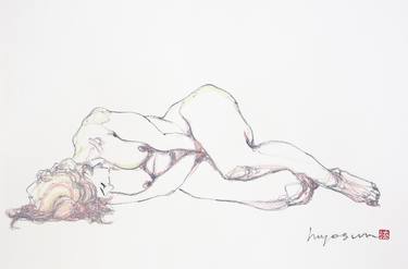 Print of Body Drawings by Hyoseon Park