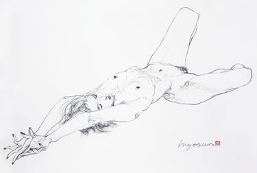 Print of Body Drawings by Hyoseon Park