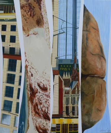 Original Architecture Paintings by Nel ten Wolde