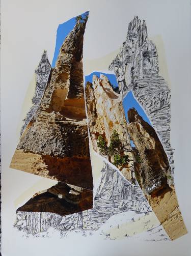Original Nature Collage by Nel ten Wolde