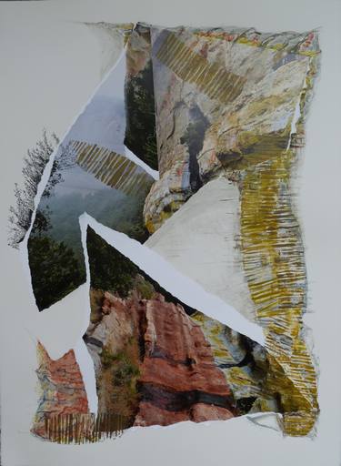 Original Modern Abstract Collage by Nel ten Wolde