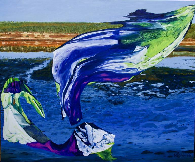 Original Figurative Abstract Paintings by Nel Ten Wolde