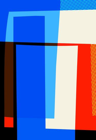 Original Contemporary Abstract Printmaking by Marcel Ceuppens