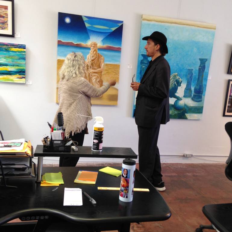 Original Conceptual Other Painting by Suzanne G F Cerny