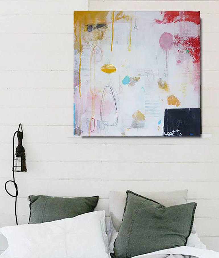 Original Abstract Painting by Christine Jassaud