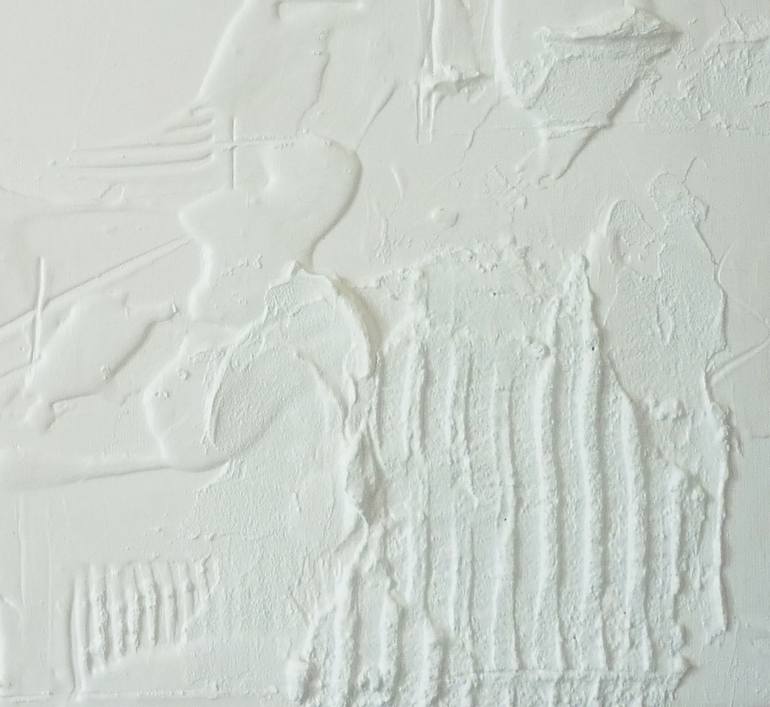 Original Minimalism Abstract Painting by Christine Jassaud