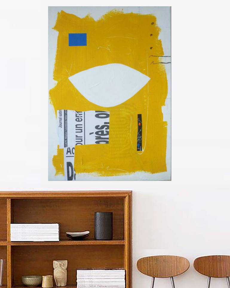Original Abstract Painting by Christine Jassaud