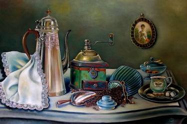 Print of Realism Still Life Paintings by Irina Gutlianskaia