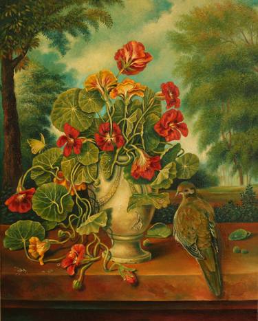 Original Realism Floral Paintings by Irina Gutlianskaia