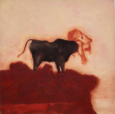 Original Figurative Animal Paintings by Maria Scarpini