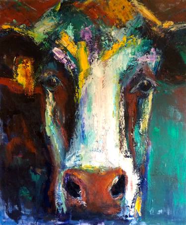 Dutch Cow in Green thumb