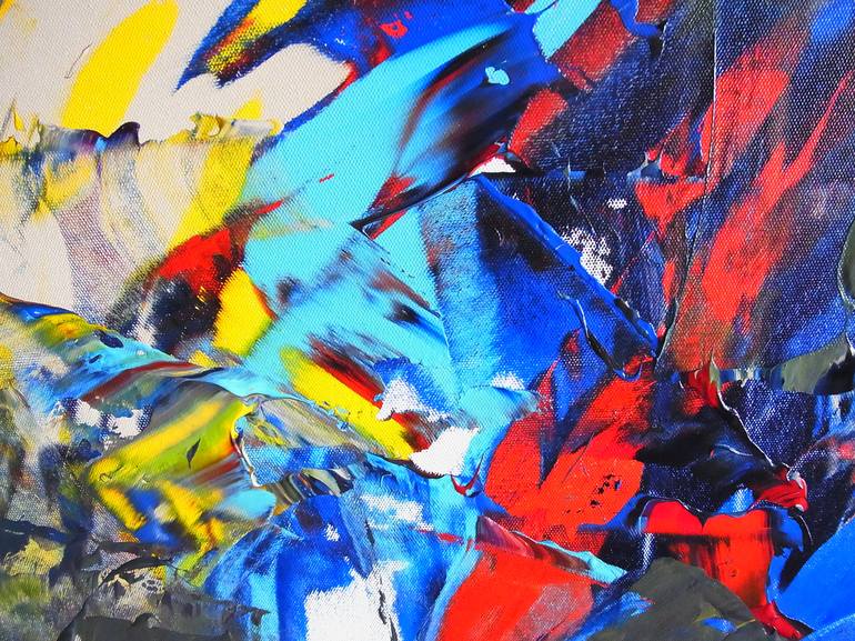 Original Abstract Painting by Thampoo Jacob