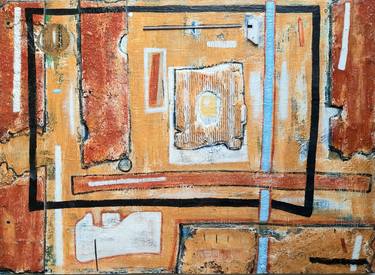 Original Abstract Painting by Robert Andrews