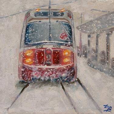 Print of Abstract Automobile Paintings by Zoya AK