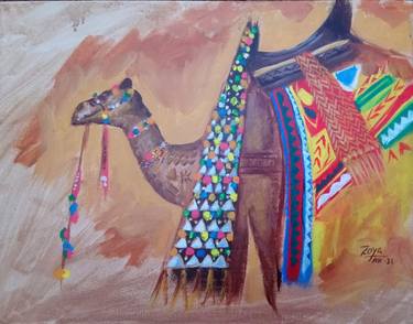 Original Animal Paintings by Zoya AK