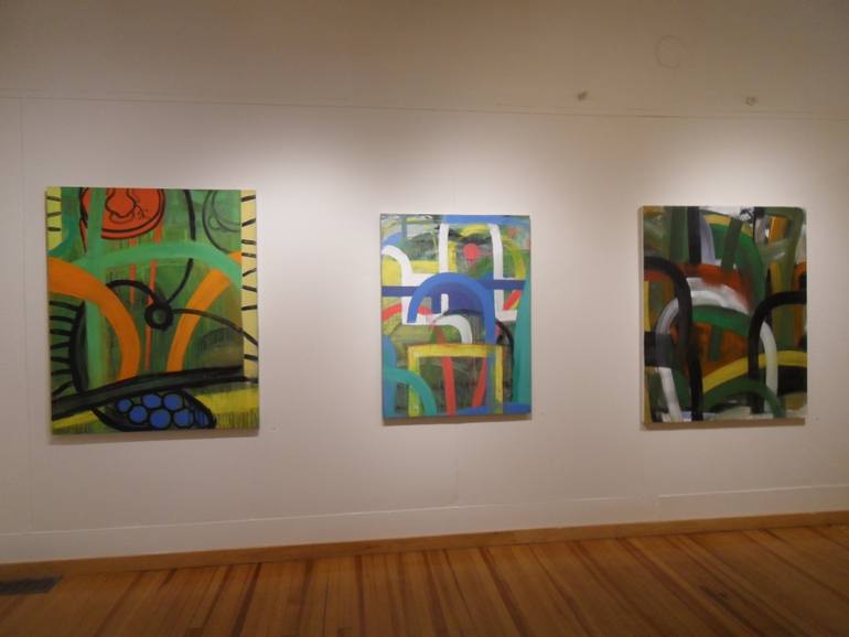 Original Abstract Still Life Painting by Chris Engel