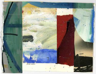 Original Abstract Collage by Chris Engel