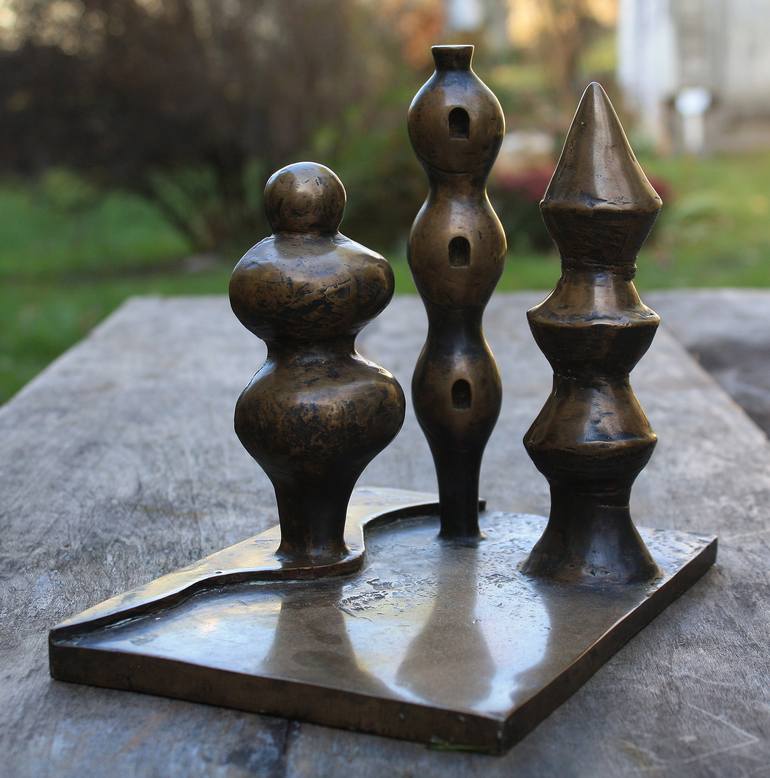 Print of Family Sculpture by Chris Engel