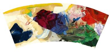 Original Modern Abstract Collage by Chris Engel