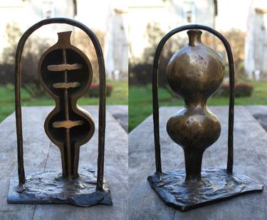 Original Abstract Sculpture by Chris Engel