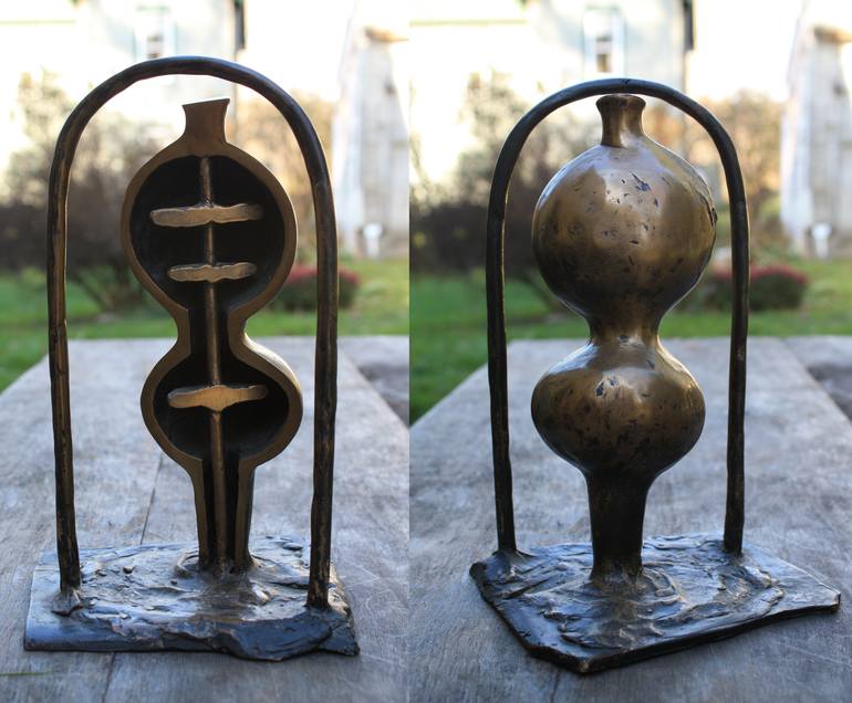 Original Figurative Abstract Sculpture by Chris Engel