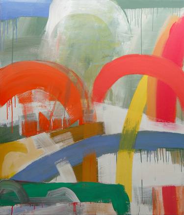 Original Abstract Expressionism Abstract Paintings by Chris Engel