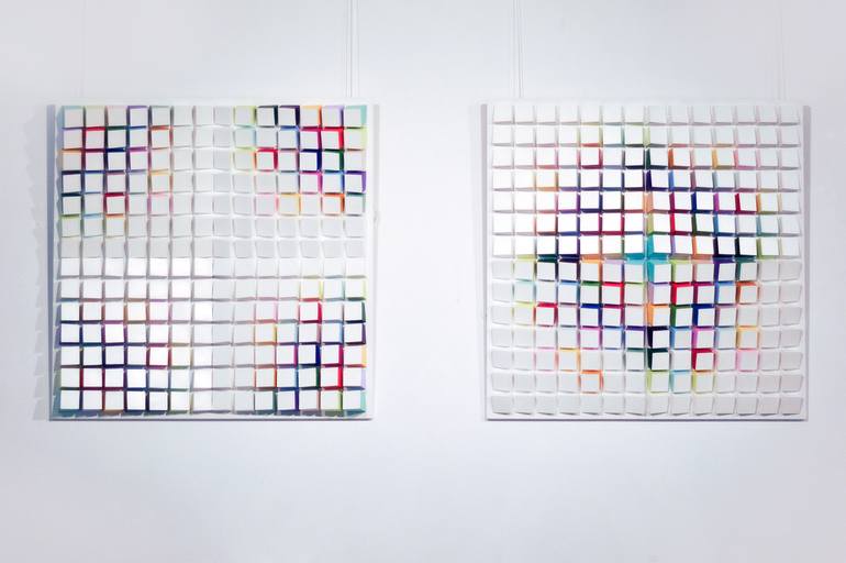 Original Abstract Geometric Sculpture by Andrij Savchuk