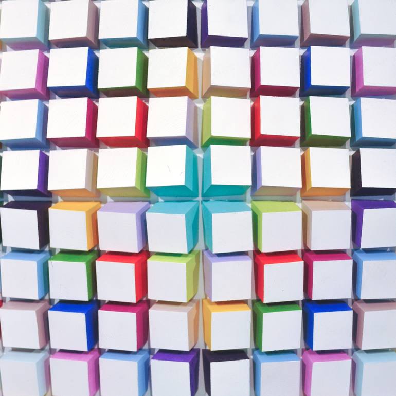 Original Abstract Geometric Sculpture by Andrij Savchuk