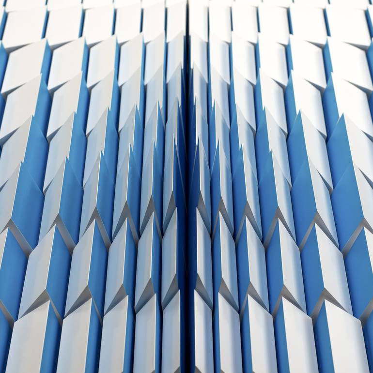 Original Abstract Geometric Sculpture by Andrij Savchuk