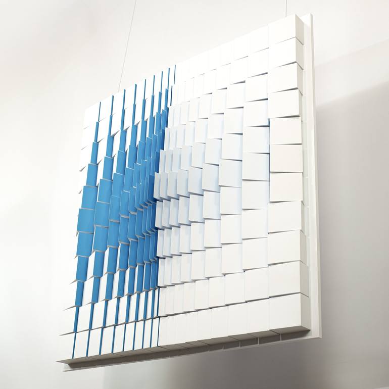 Original Abstract Geometric Sculpture by Andrij Savchuk