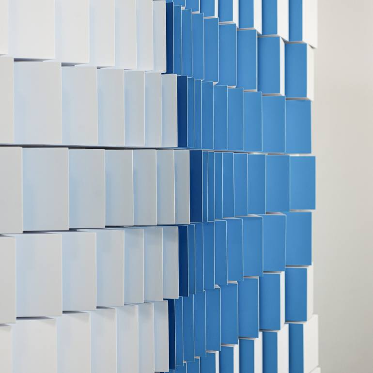 Original Abstract Geometric Sculpture by Andrij Savchuk