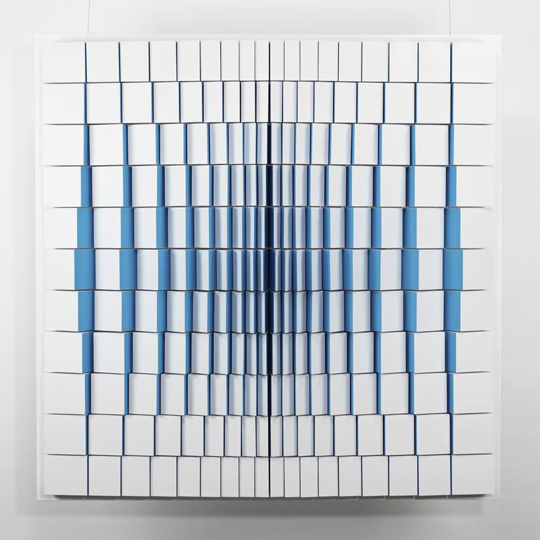 Original Abstract Geometric Sculpture by Andrij Savchuk