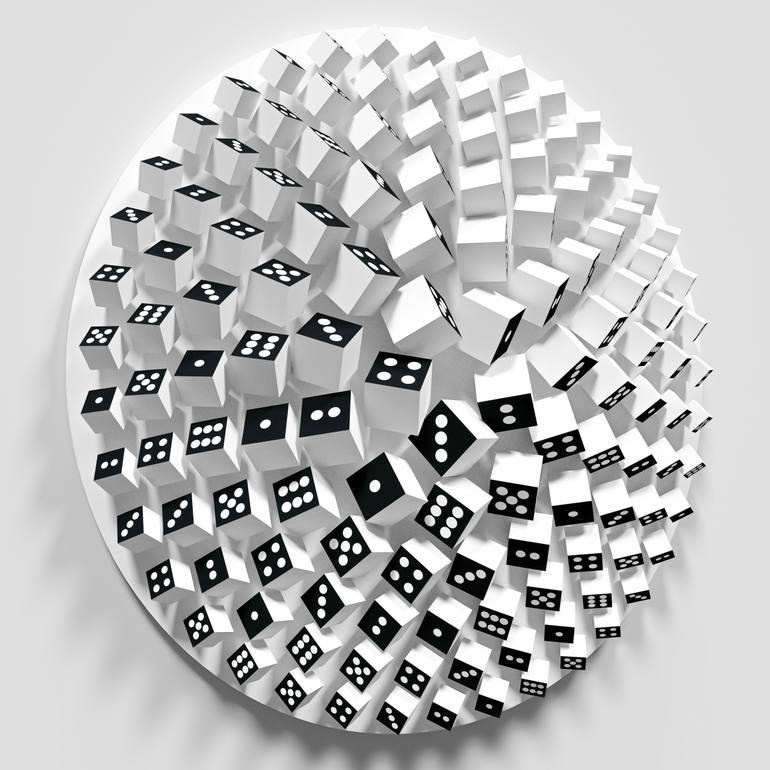 Original Abstract Geometric Sculpture by Andrij Savchuk